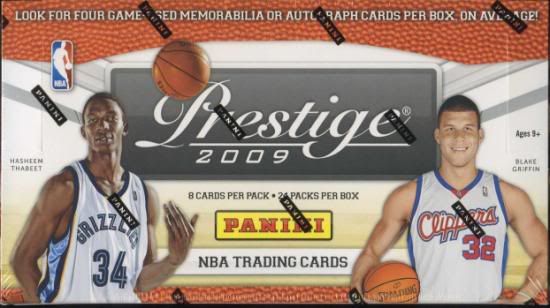 2009/10 Panini Prestige Basketball Box