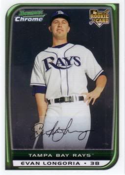 2008 Bowman Chrome Evan Longoria (RC)