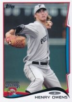 2014 Topps Pro Debut Henry Owens
