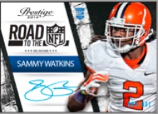 2014 Panini Prestige Sammy Watkins Road to the NFL