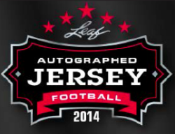 2014 Leaf Autographed Jersey Football
