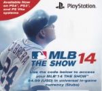 2014 MLB The Show '14 Stub