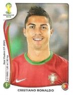 2014 Panini World Cup Ronaldo Sticker