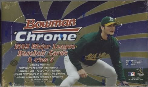1999 Bowman Chrome Baseball Box Series 2