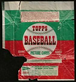 1952 Topps Wrapper