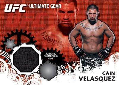 2010 Topps UFC Ultimate Gear Cain Velasquez Relic