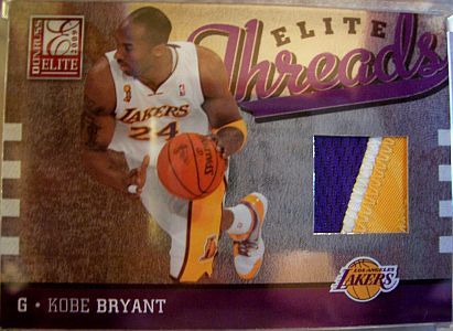 Kobe Bryant Basketball Card. 1 - Kobe Bryant Panini