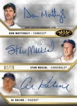2013 Topps Tier One Triple Autograph