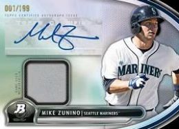 2013 Bowman Platinum Mike Zunino