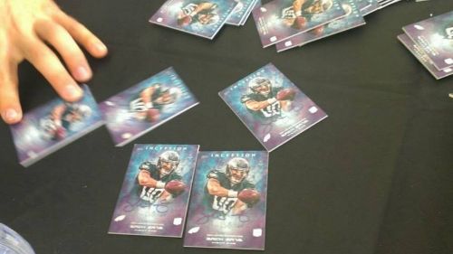Topps Inception Football Behind the Scenes