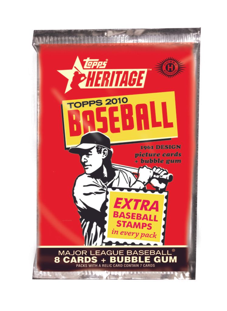 2010 Topps Heritage Baseball Pack