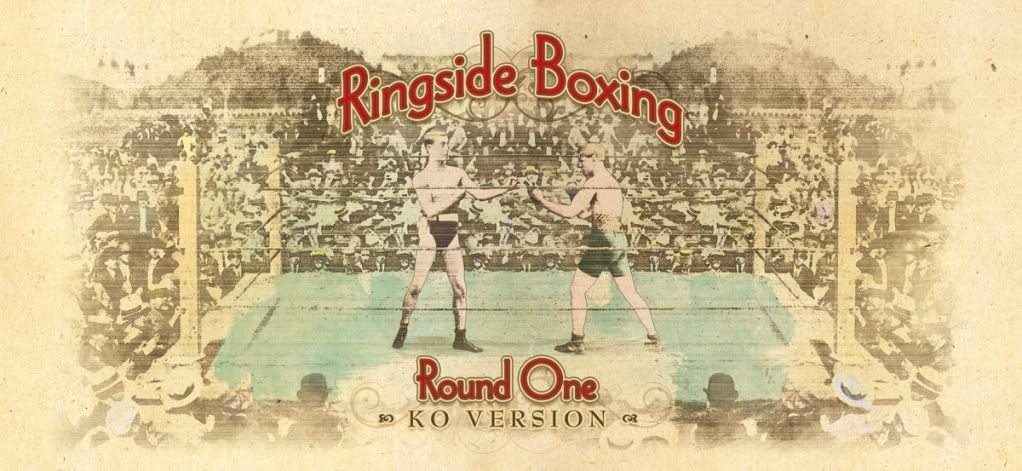 2010 Ringside Boxing Creative Cardboard Concepts KO TKO