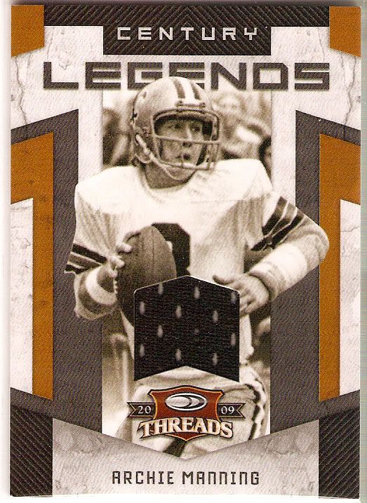 Archie Manning Card