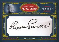 Playoff National Treasures Cut Auto Cards
