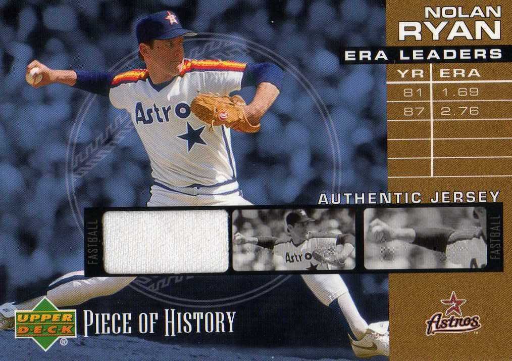 Nolan Ryan Jersey Card