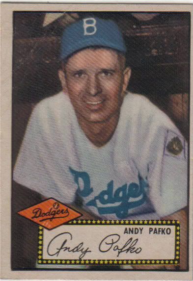 Andy Pafko 1952 Topps #1