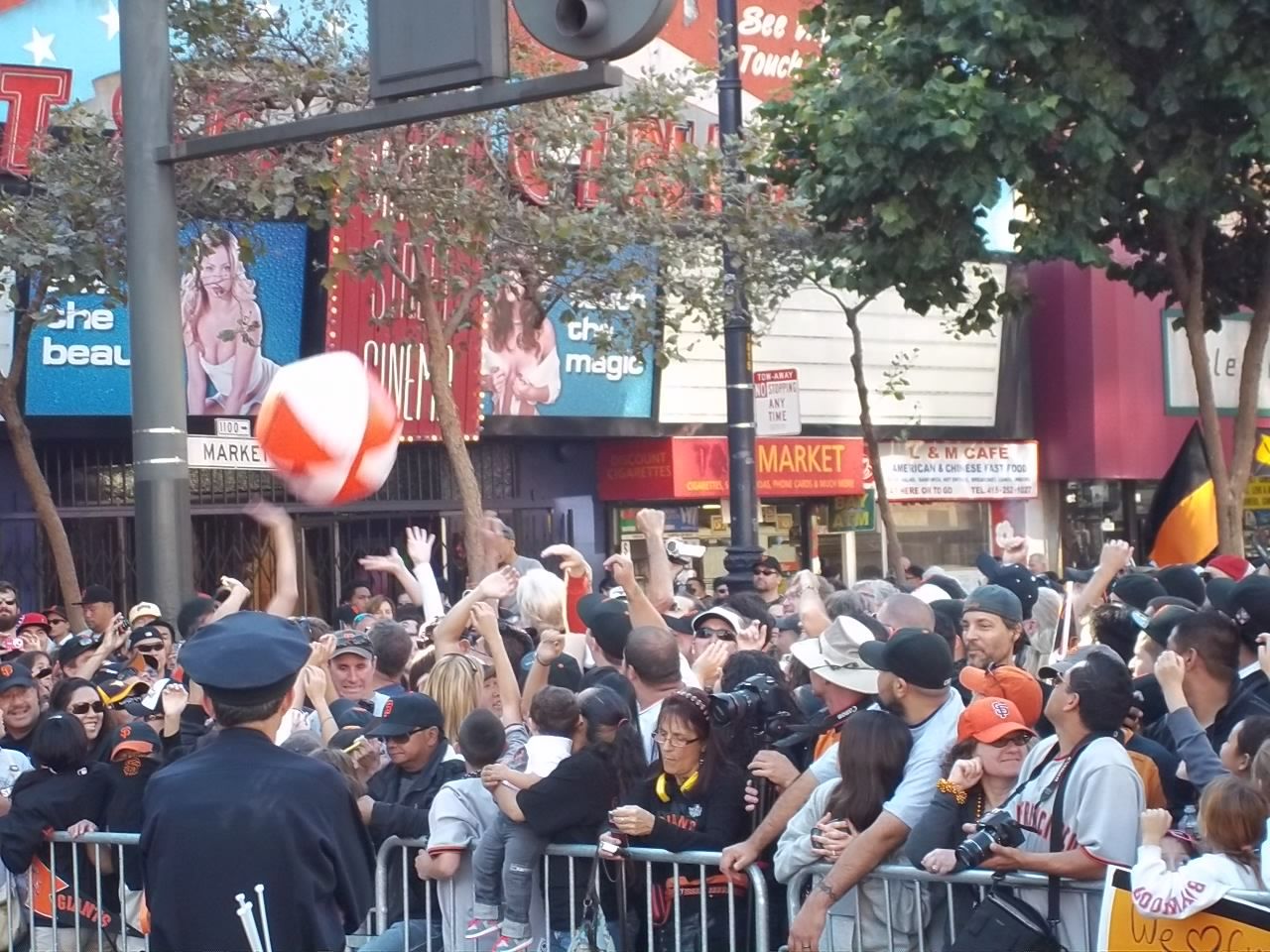 San Francisco Giants Parade Beach Ball