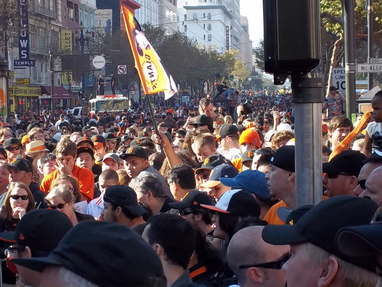 SF Giants World Series Parade Picture