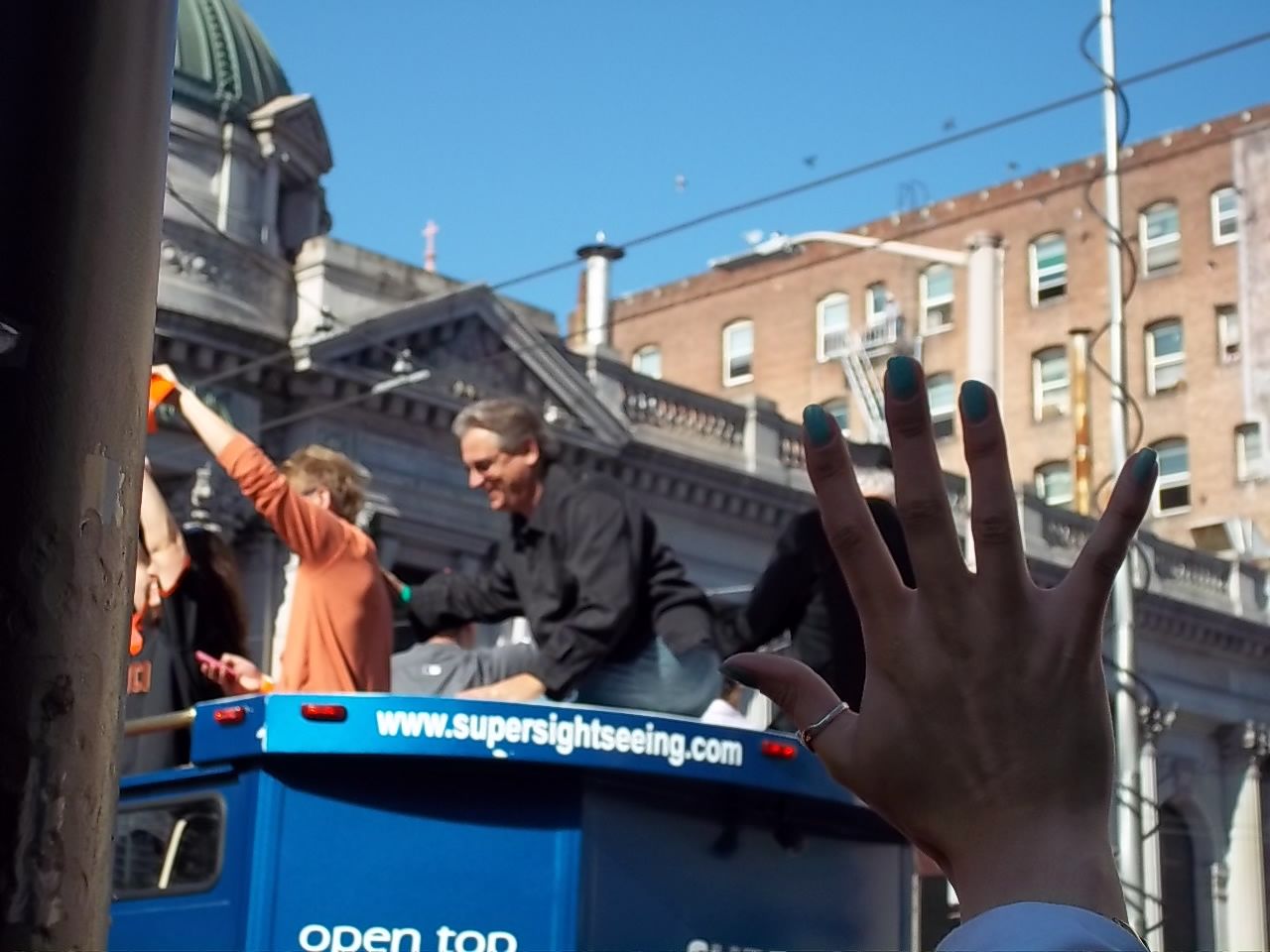 Giants Broadcaster Duane Kuiper World Series Parade