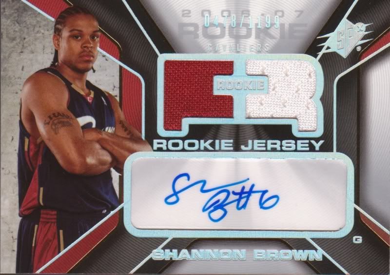 Shannon Brown SPX RC