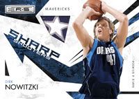 Dirk Nowitzki 2009/10 Panini Basketball NBA Sharp Shooters Insert