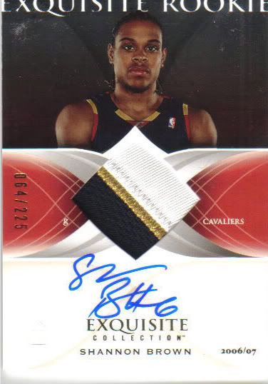 Shannon Brown Exquisite RC