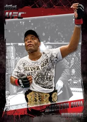 2010 Topps UFC Anderson Silva Base Card