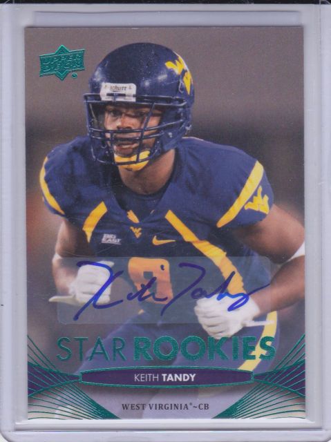 2012 Upper Deck Keith Tandy Autograph Star Rookies