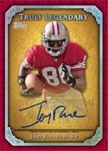 2013 Topps Jerry Rice Autograph