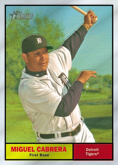 2010 Topps Chrome Heritage Miguel Cabrera