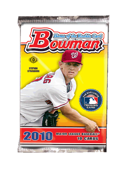 2010 Bowman Baseball Hobby Pack