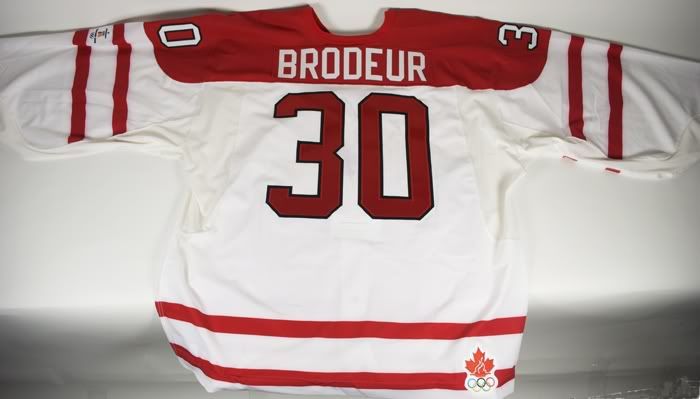 2010 Martin Brodeur Canada Hockey Jersey