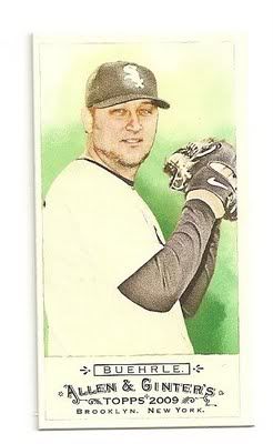 Mark Buehrle 2009 Allen & Ginter Mini