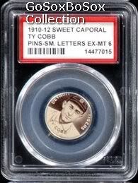 1910-12 Sweet Caporal Ty Cobb Pins