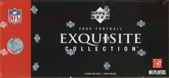 2006 Upper Deck UD Exquisite Football Box