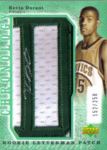2007/09 Kevin Durant Rookie Patch Auto
