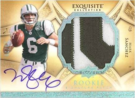 2009 UD Exquisite Mark Sanchez Rookie