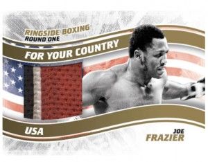 2010 Ringside Boxing Round 1 Joe Frazier Patch
