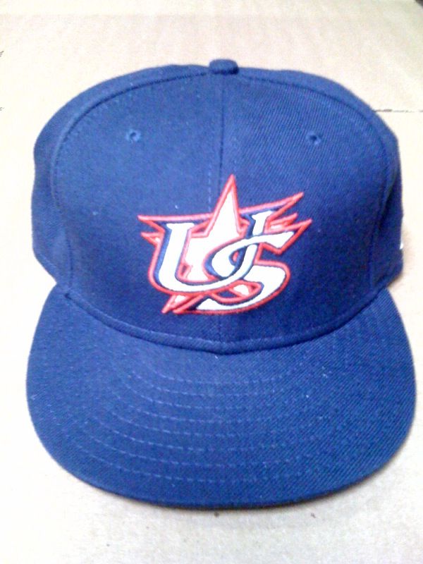 Stephen Strasburg Autographed Game Used Team USA Hat