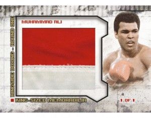 2010 Ringside Boxing Muhammed Ali King Sized Patch