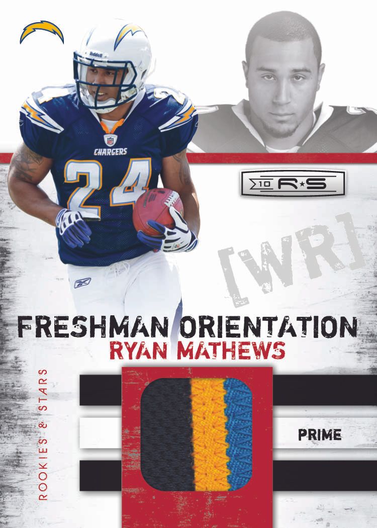 2010 Ryan Mathews Freshman Orientation Jersey