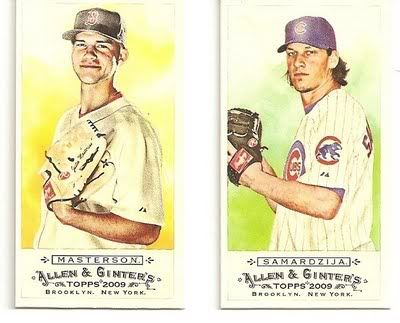 2009 Allen & Ginter Mini's