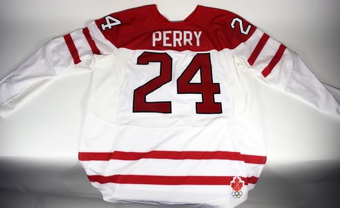 Corey Perry Team Canada Olympics Jersey