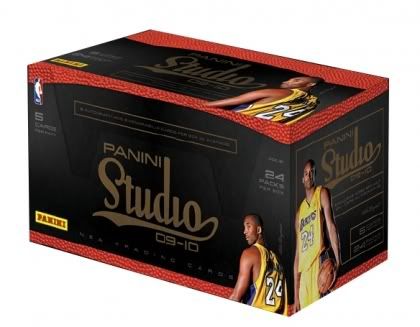 2009/10 Panini Studio Basketball Box
