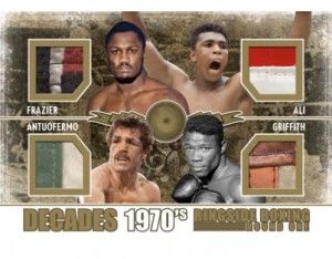 2010 Ringside Boxing Decades Ali/Frazier/Antuofermo/Griffith