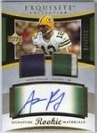 Aaron Rodgers Exquisite RC Rookie Card