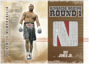 2010 Ringside Boxing Roy Jones Jr. Patch Memorabilia