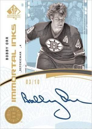 2009/10 SP Authentic Immortal Inks Bobby Orr Autograph