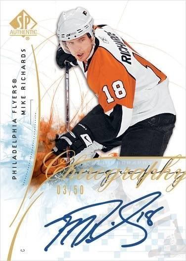2009/10 SP Authentic Mike Richards Chirography Autograph