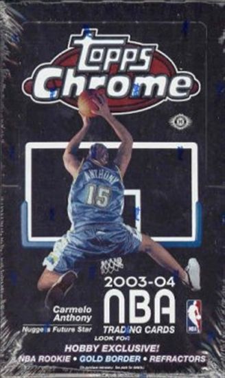 03/04 Topps Chrome Basketball Hobby Box